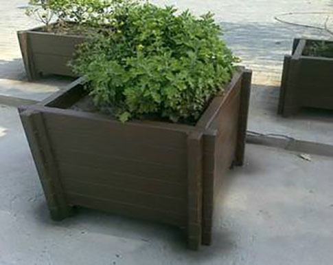 仿木水泥花箱 仿木水泥花箱