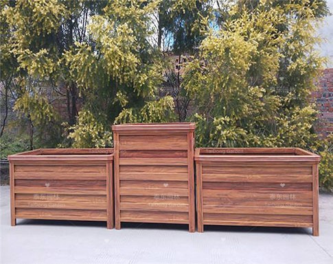 仿木紋花箱 仿木紋花箱