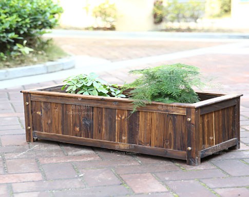 木制園林花箱 木制園林花箱