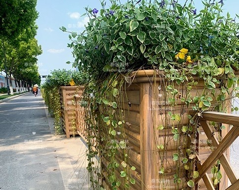 仿木花箱 仿木花箱