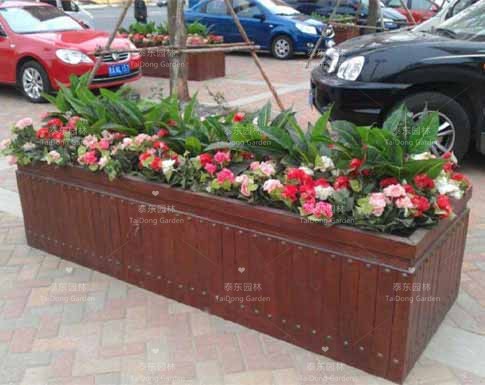 防腐木花箱 防腐木花箱
